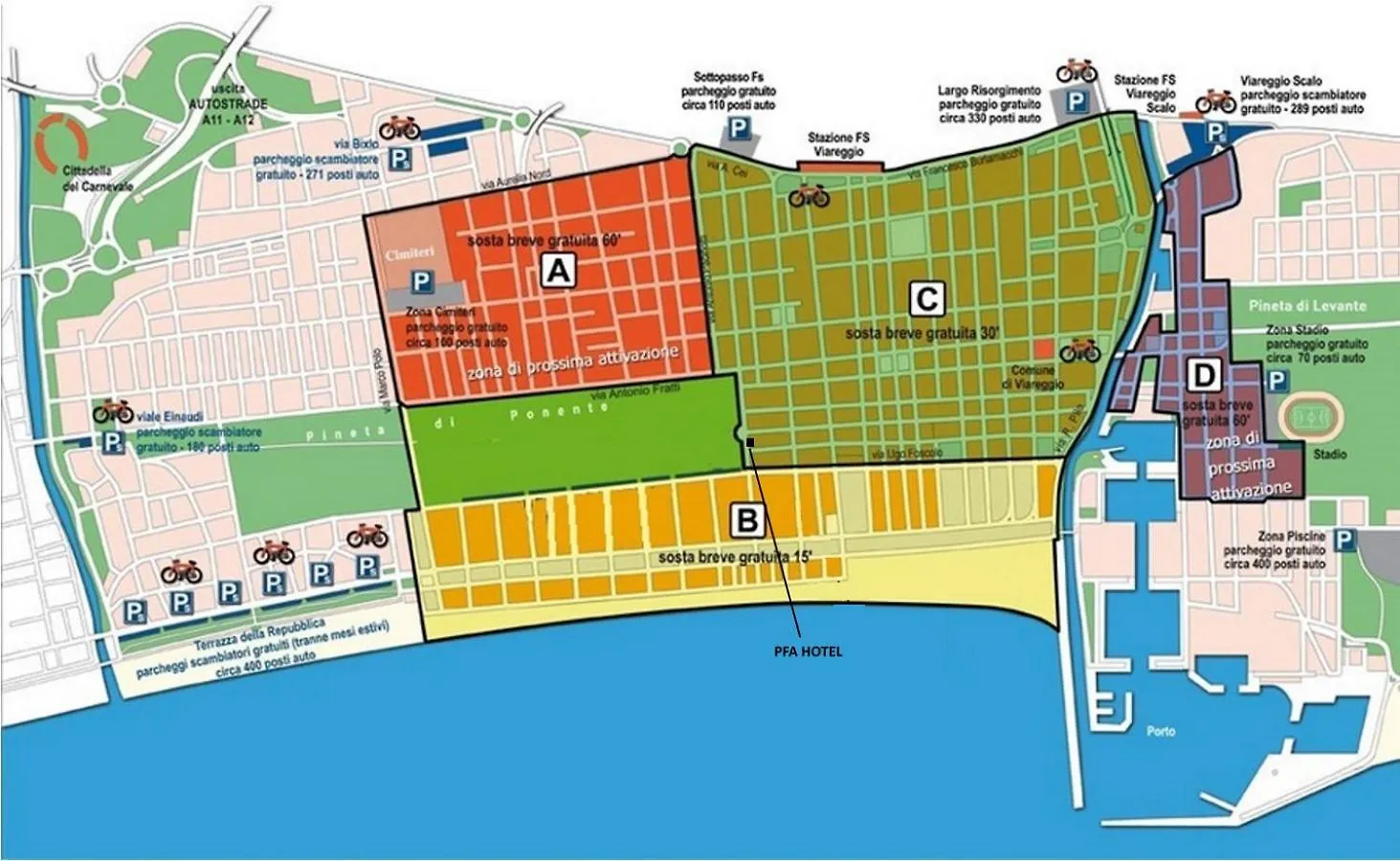 Pfa Hotel Viareggio